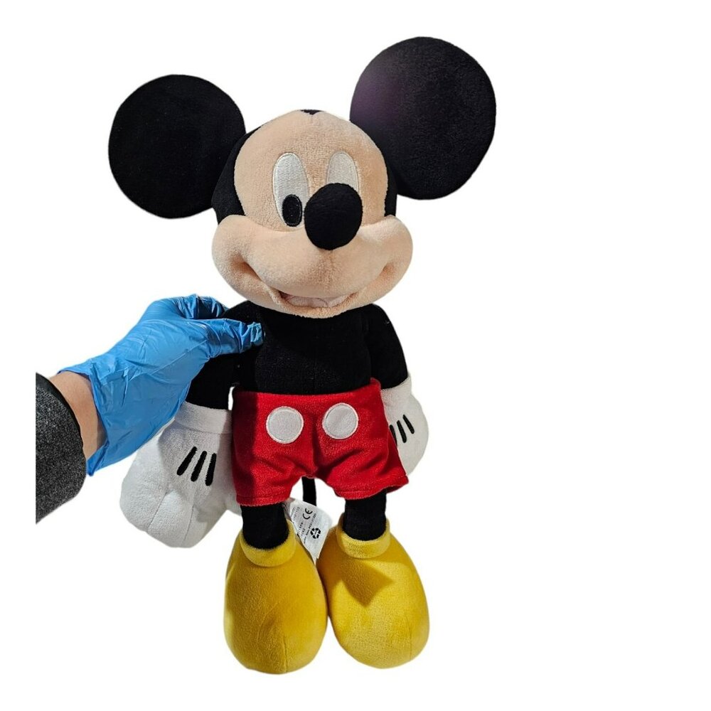 Disney Store Original Mickey Mouse Plush Medium 17.5" Tall Collectible Doll